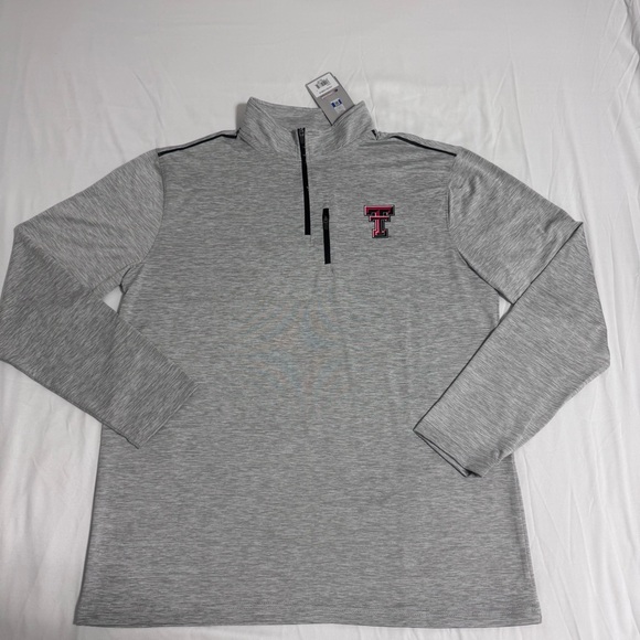 Colosseum Men’s  1/4 zip pullover w/Texas Tech Logo (NWT) - Picture 1 of 5